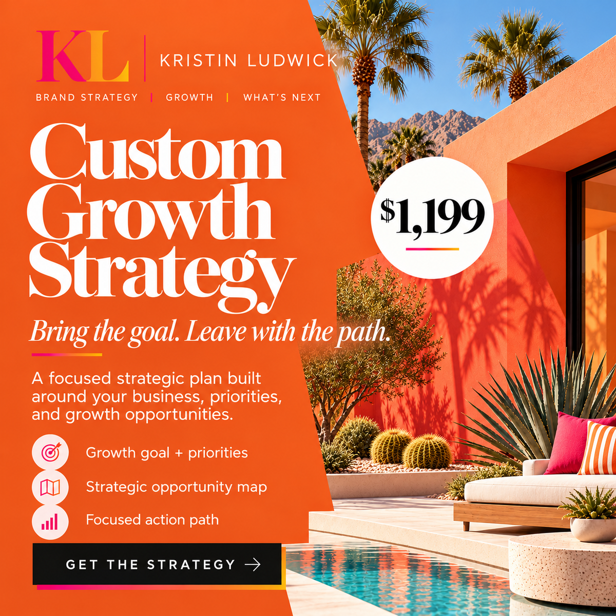 Custom Growth Strategy | Kristin Ludwick | 1199.00 USD